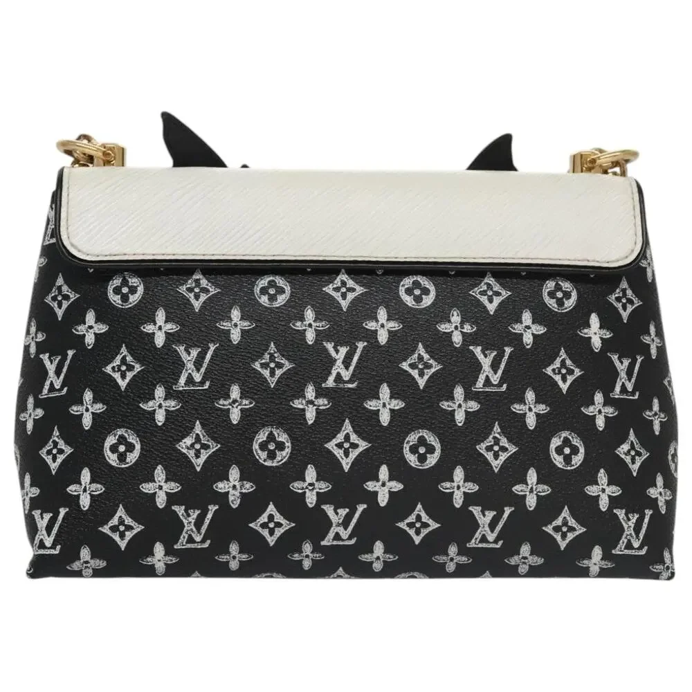 LOUIS VUITTON Catgram Cat Pochette Shoulder Bag Black M52935